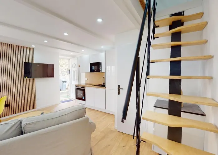 Charmante Maison En Pierre - Centre - Feriehus *